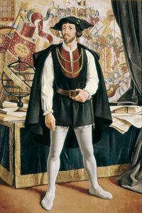 Portret van Johan II van Portugal door Antonio Menendez