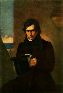 Portret van de Dichter Nestor Vasilyevich Kukolnik, 1836, 1965 door Antonio Molinari