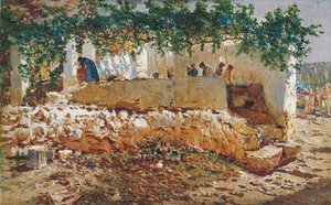 Wasvrouwen door Antonio Munoz Degrain