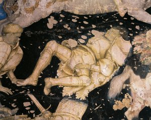 Ridderlijk onderwerp, detail (detail)
