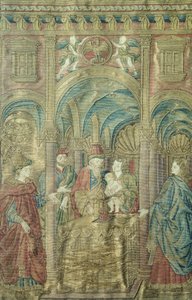 Besnijdenis van St. Johannes de Doper, geborduurde gewaden