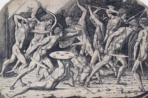 Hercules en de reuzen, ca. 1475-80