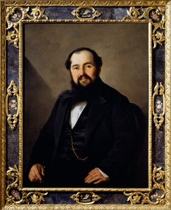 Portret van Giuseppe Viti (1816-1860), Italiaanse reiziger en handelaar