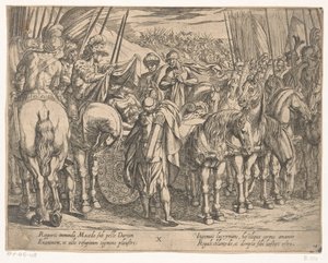 Alexander de Grote vindt het lichaam van Darius