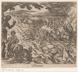 De Zondvloed door Antonio Tempesta