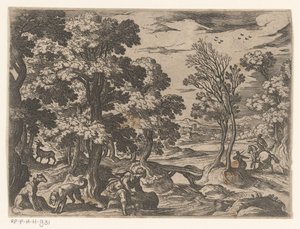 Landschap met Narcissus