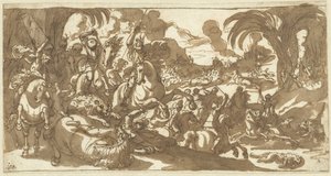 Leeuwenjacht door Antonio Tempesta