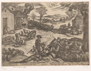 Maart: boeren activiteiten (deel 1) door Antonio Tempesta