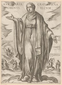 Maria door Antonio Tempesta