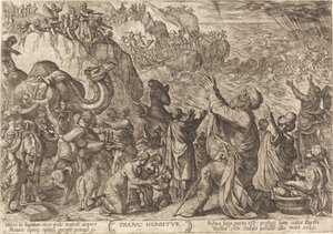 Het Leger van de Farao Verdrinkt in de Rode Zee