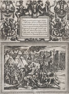 Plaat 12: Illustratie bij Canto XII, uit Torquato Tasso