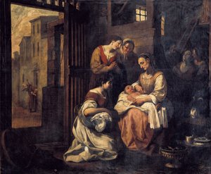 De geboorte van Sint Franciscus