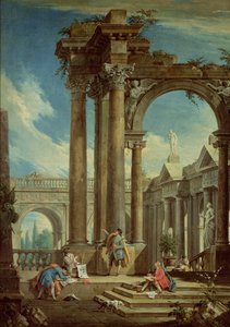 Perspectief Studeren tussen Romeinse Ruïnes