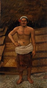 Samoaanse man, ca. 1885-1899