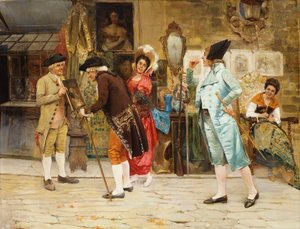 De oude curiositeitenwinkel, 1892