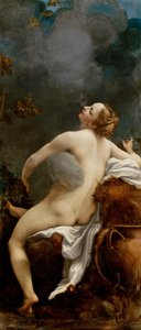 Jupiter en Io door Antonio da Correggio