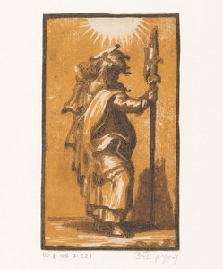 Heilige Matteüs door Antonio da Trento (attributed to)