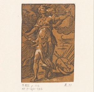 Cholerisch temperament door Antonio da Trento (possibly)