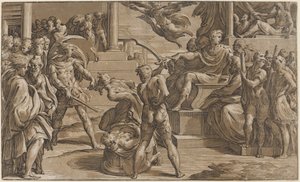 Het martelaarschap van de heiligen Petrus en Paulus, ca. 1530