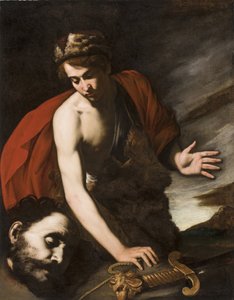 David met het hoofd van Goliath, ca. 1642-43