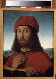Portret van een man door Antonio de Saliba