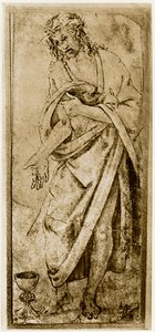 Christus en de Kelk, 1913 door Antonio Pollaiuolo