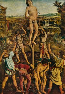 Het Martelaarschap van St. Sebastian, 1475, 1909
