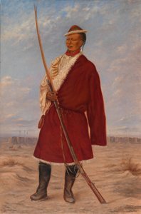 Tibetaanse man door Antonion Zeno Shindler