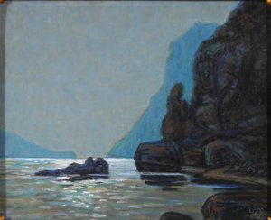 Mieren Laikmaa "Uitzicht vanaf Capri".