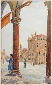 Plein in Carpi door Arcangelo Salvarani