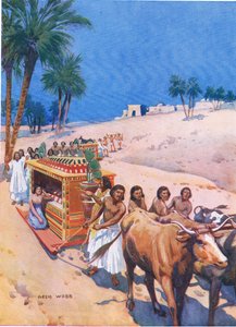 Een begrafenisstoet in het oude Egypte, 1925