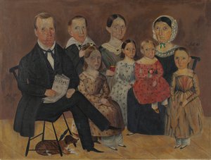 John J. Wagner Familieportret door Archie Thompson