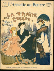 Omslag van "The Butter Plate", nummer 306, Satirisch in kleuren