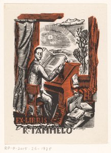 Ex libris van R. Tammelo