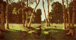 Een Berkenbos, 1879, 1965