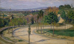 De omgeving van Parijs, 1875 door Armand Guillaumin