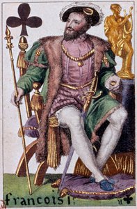 Voorstelling van Koning Frans I (1494-1547) (detail)