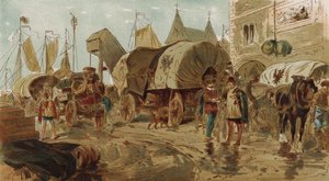 Wagens van de Hanze, Spaanse Nederlanden, 16e Eeuw