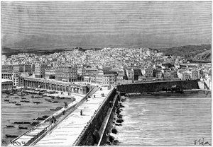 Algiers, Algerije, ca. 1890