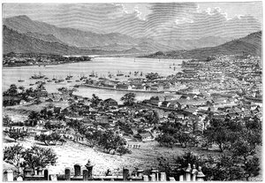 Nagasaki, Japan, 1895 door Armand Kohl
