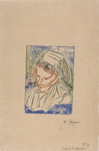 Bretonne de Pont-Aven c.1896 door Armand Séguin