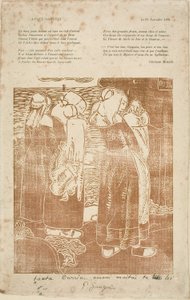Drie Bretonse vrouwen met baby