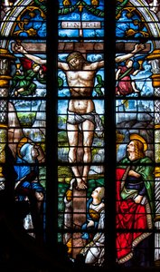 Kathedraal Sainte-Marie, Auch, Gers, 2018 (glas-in-loodraam)