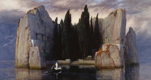 Dodeneiland door Arnold Böcklin