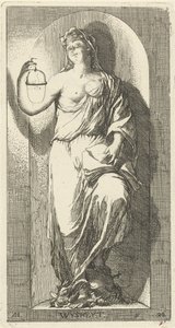 Personificatie van de wijsheid door Arnold Houbraken
