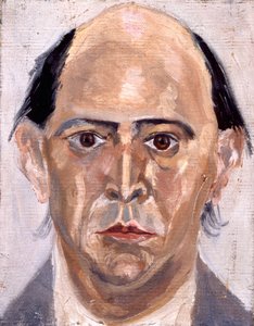 Arnold SCHOENBERG - zelfportret Oostenrijkse componist (1874 - 1951) door Arnold Schoenberg