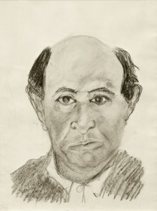 Zelfportret door Arnold Schönberg