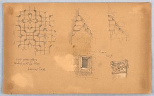 Architectonische Details bij de Kathedraal van Lisieux