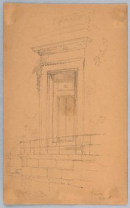 Deurportaal—Venetië door Arnold William Brunner