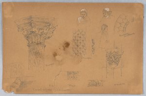 Nevers en Bourges door Arnold William Brunner